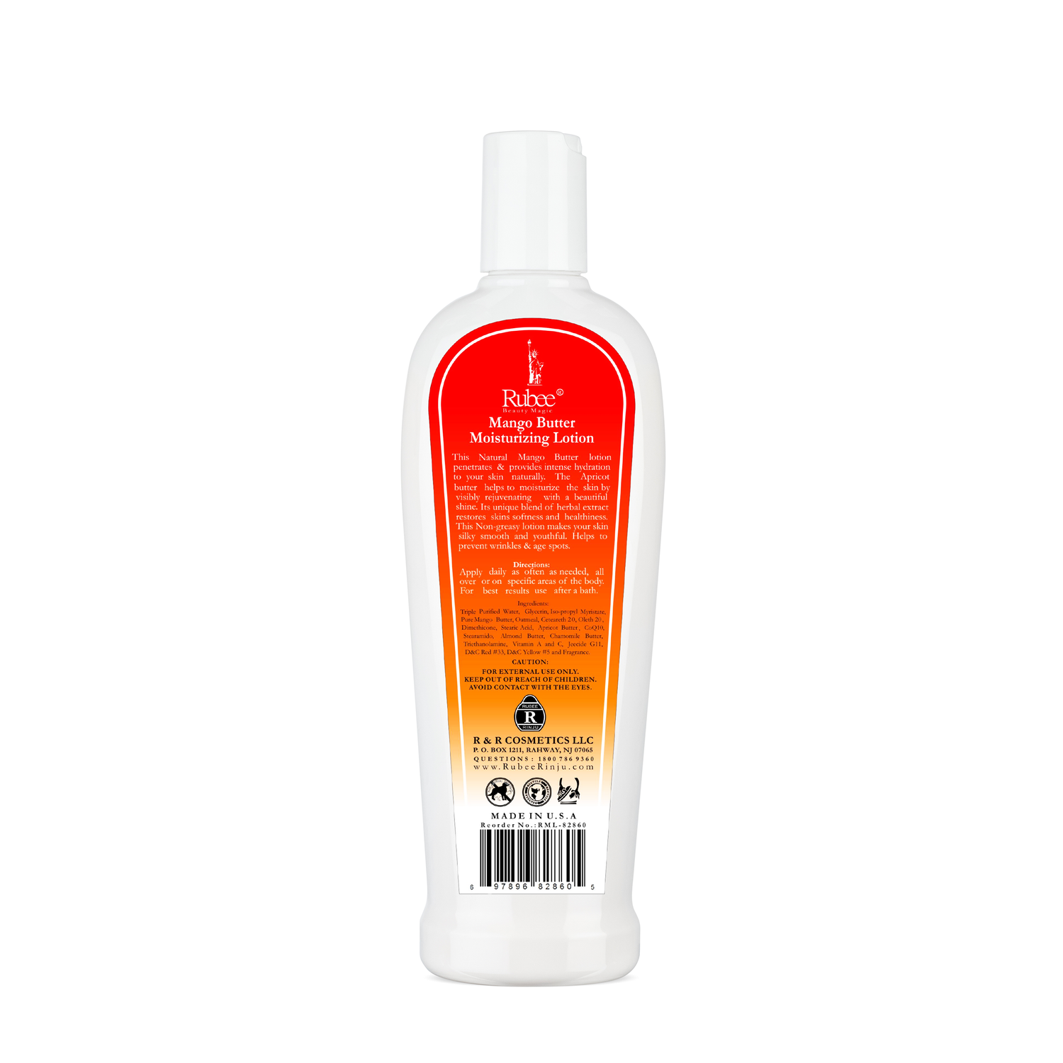 Natural Mango Butter Moisturizing Lotion