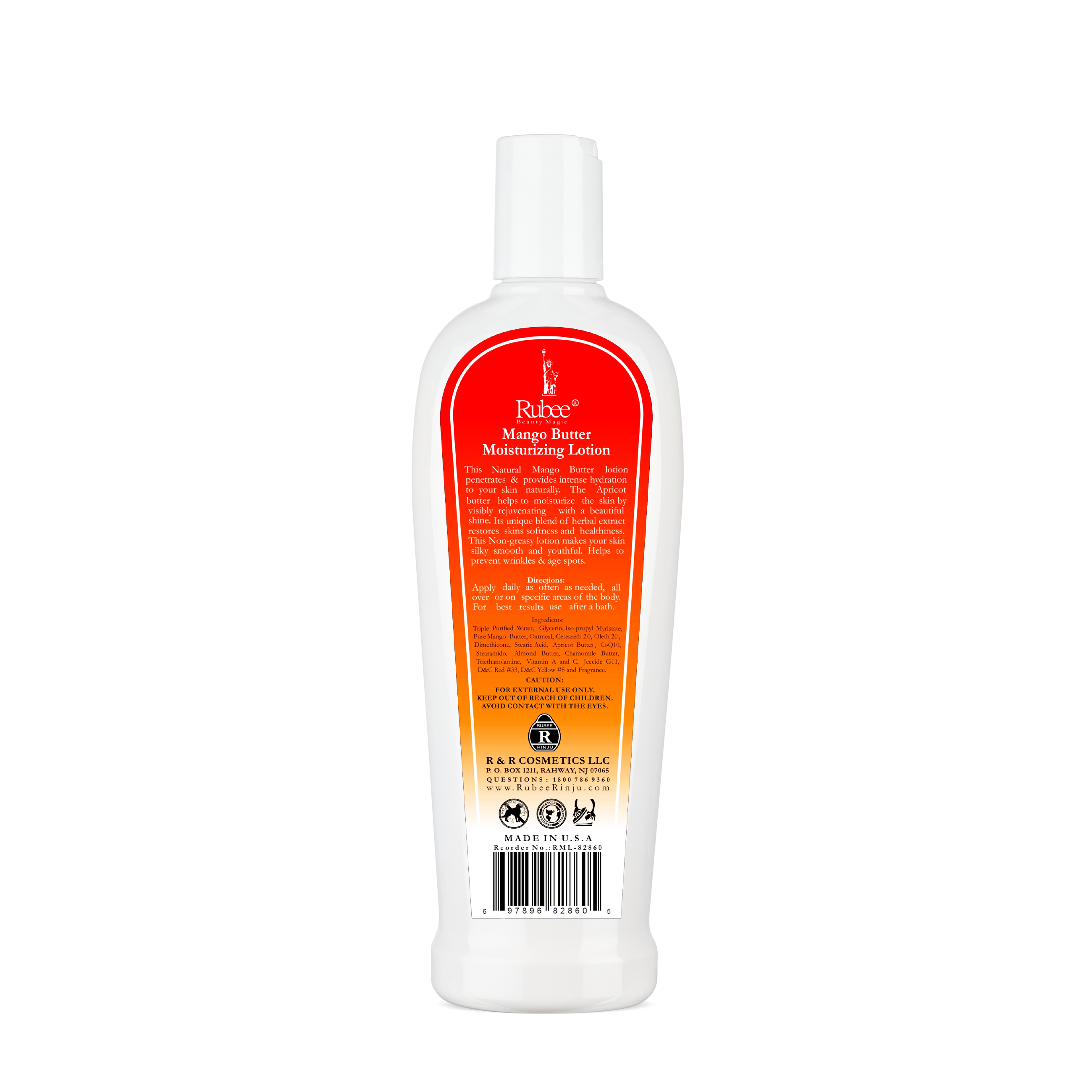 Natural Mango Butter Moisturizing Lotion