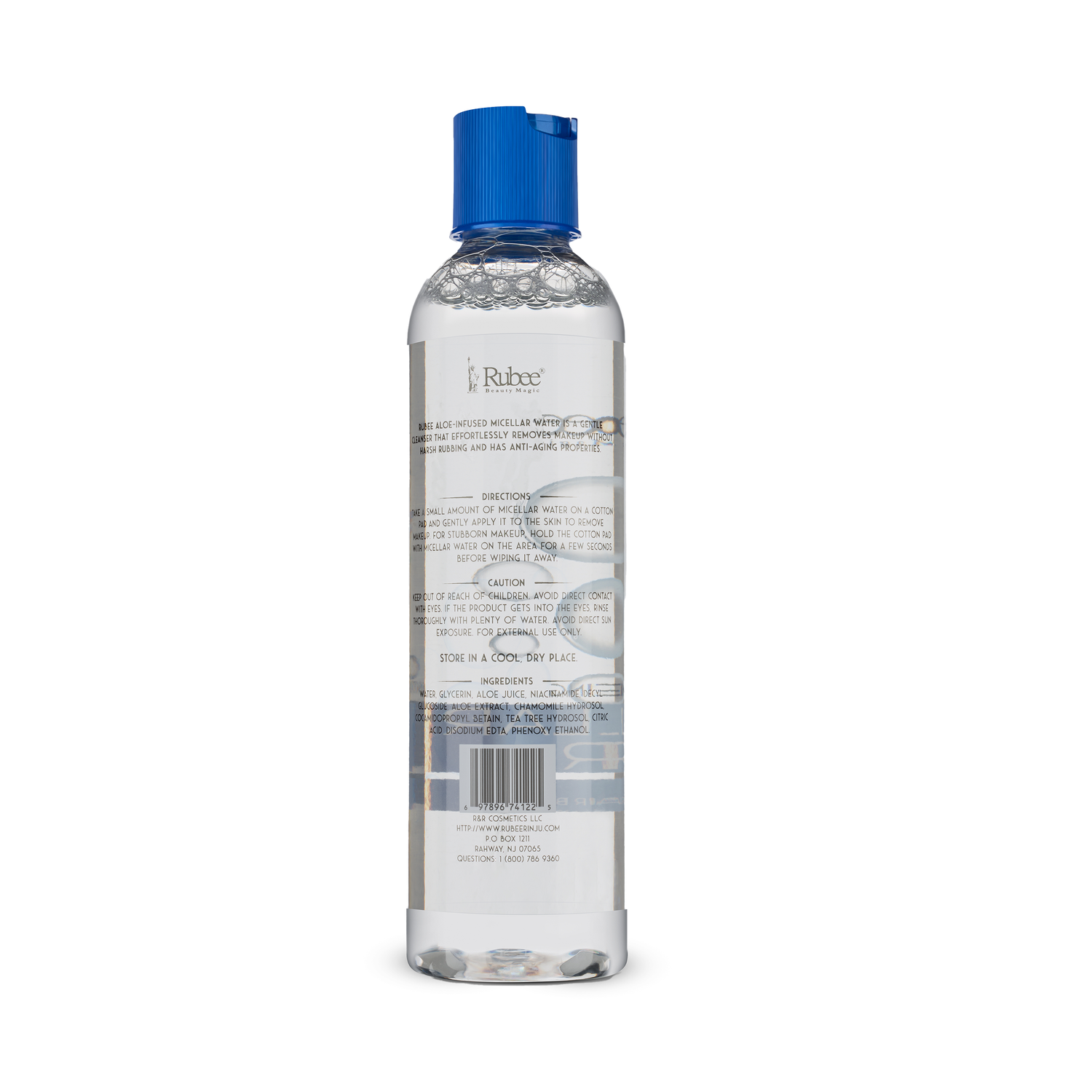 Rubee Micellar Water – All-Purpose Skin Cleanser & Blemish Repair (8oz)