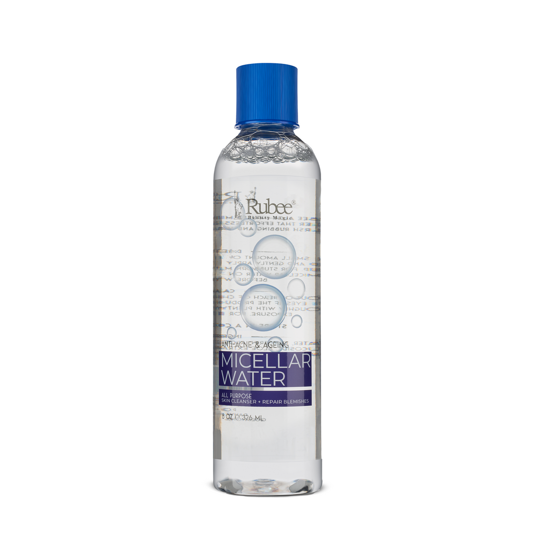 Rubee Micellar Water – All-Purpose Skin Cleanser & Blemish Repair (8oz)
