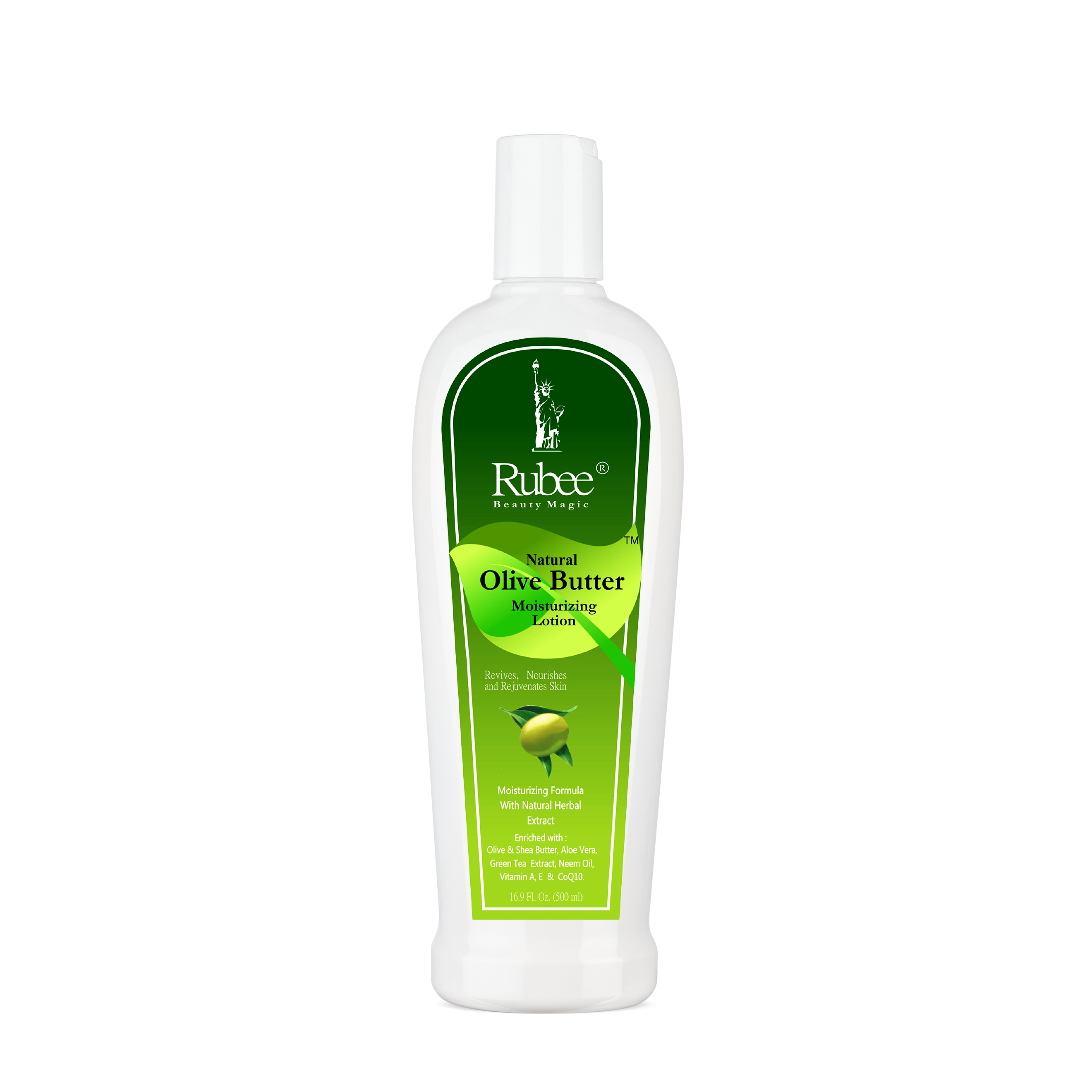 Rubee Natural Olive Butter Moisturizing Lotion