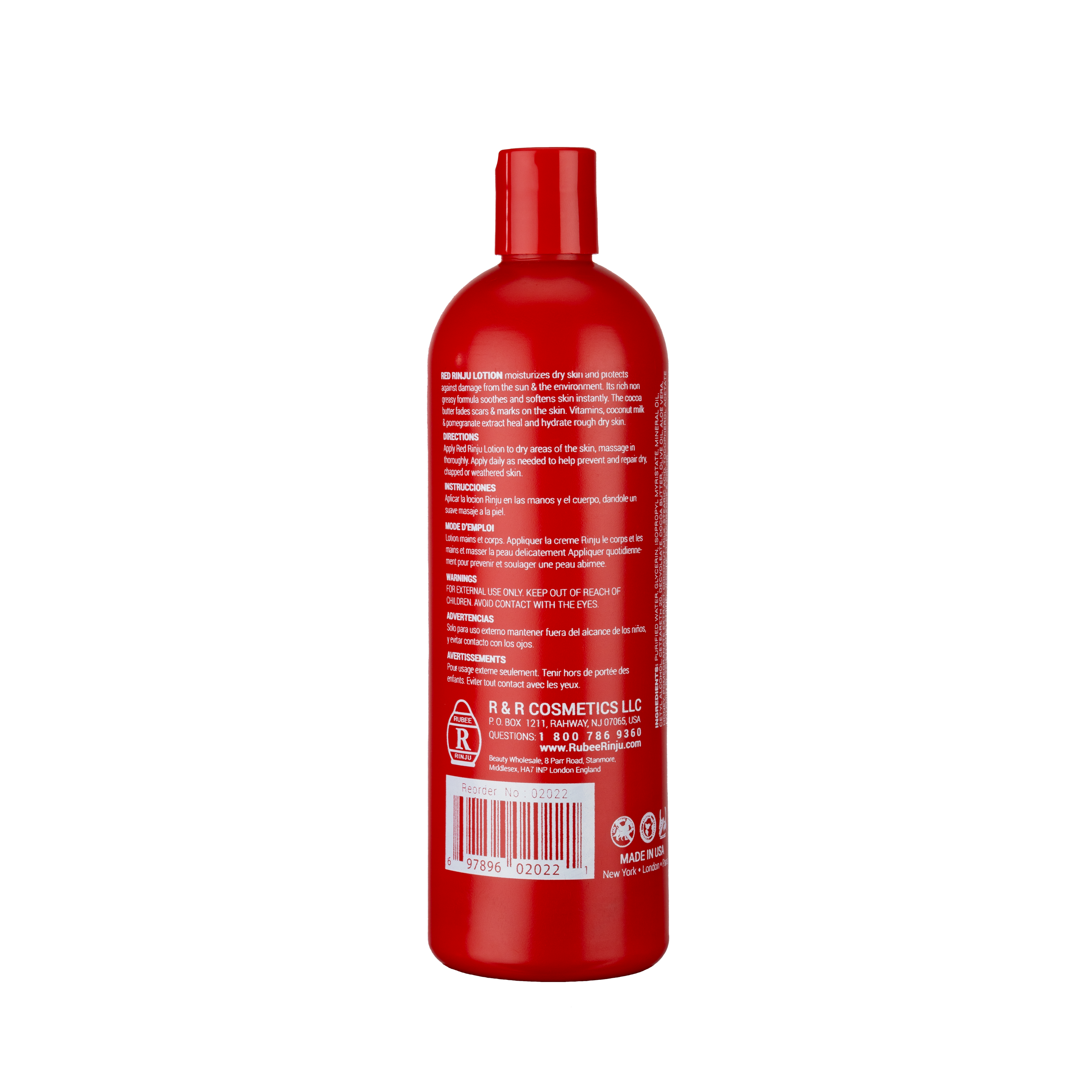 Rinju Red Cocoa Butter Lotion
