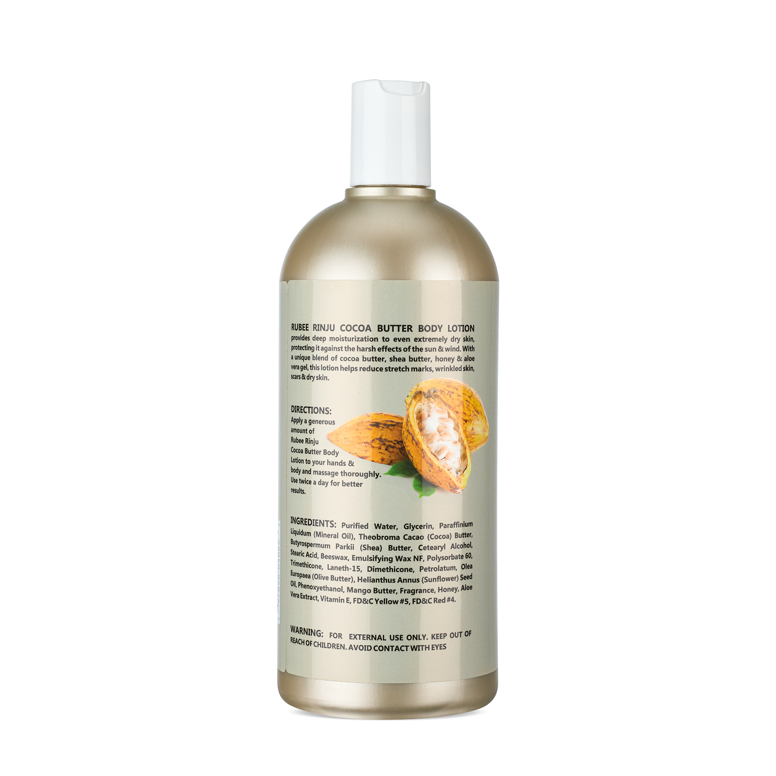 Rubee Rinju Cocoa Butter Nourishing Body Lotion - 33.8 oz - Buy 1, Get 2 FREE