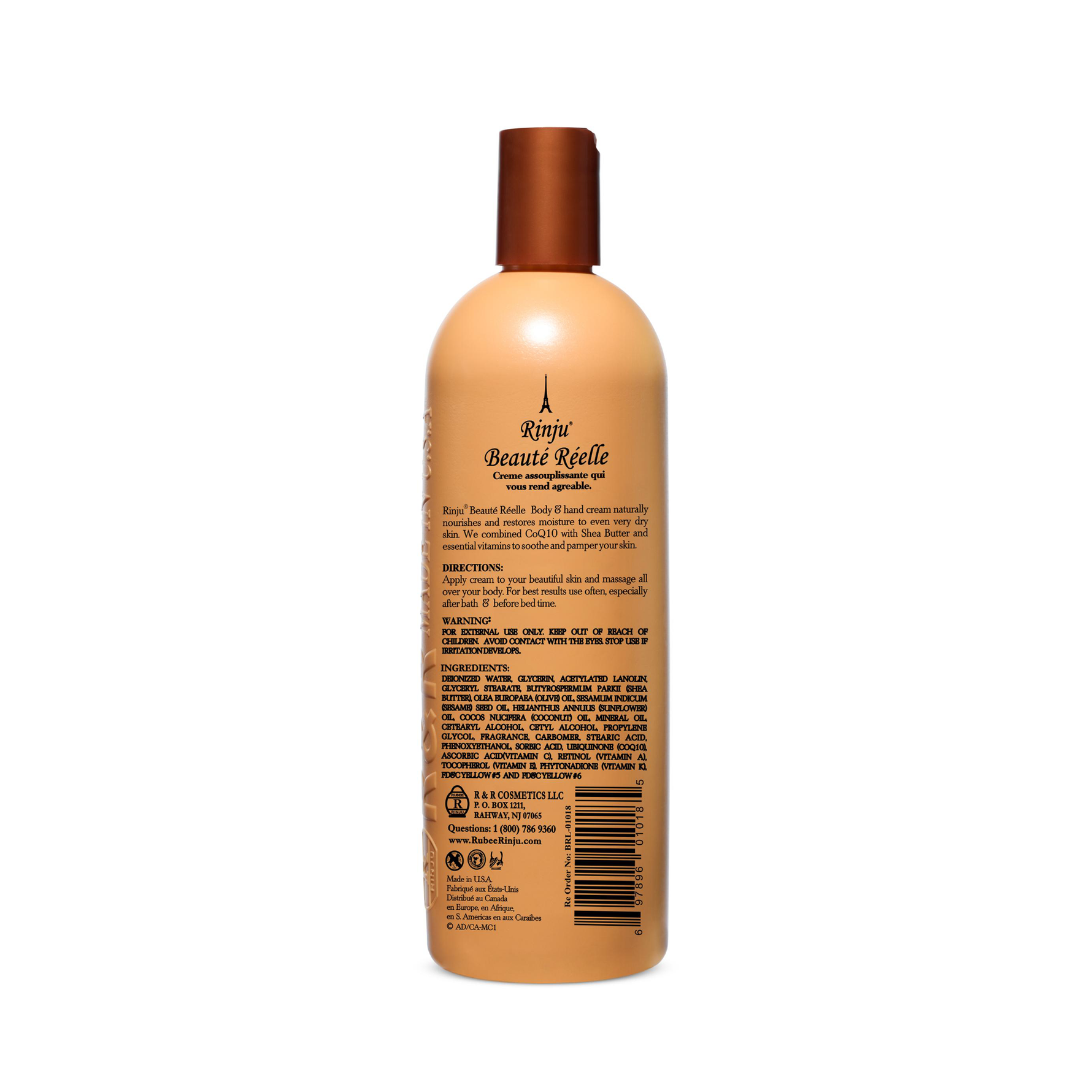 Beauté Réelle Body and Hand Lotion