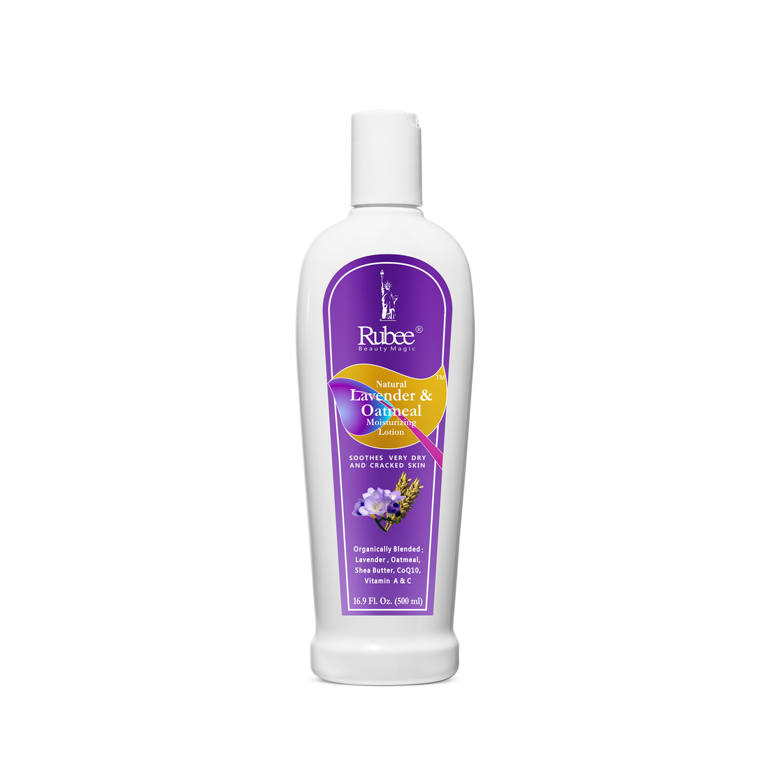 Rubee Natural Lavender and Oatmeal Moisturizing Lotion