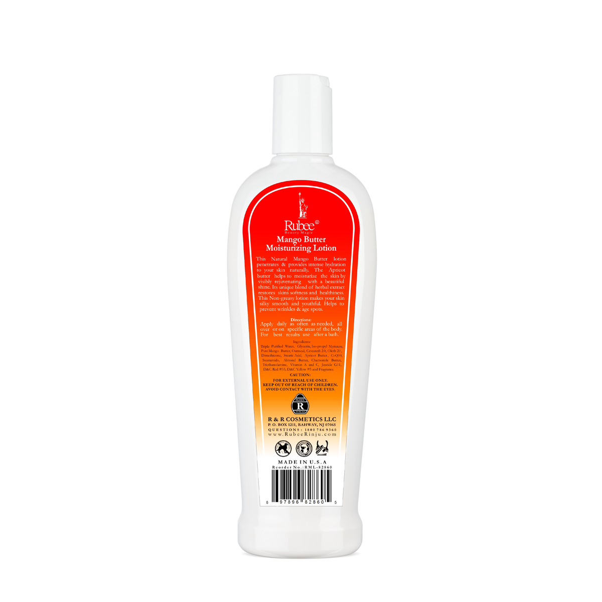 Natural Mango Butter Moisturizing Lotion