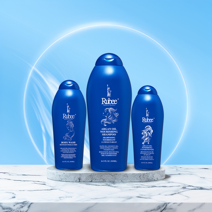 Ultimate Argan Oil Hair &amp; Body Collection — Moisturizing Shampoo, Conditioner &amp; Body Wash Set 16.9 oz
