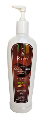 Load image into Gallery viewer, Rubee Natural Cocoa Butter Moisturizing Lotion
