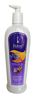 Load image into Gallery viewer, Rubee Natural Lavender and Oatmeal Moisturizing Lotion
