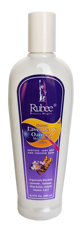 Rubee Natural Lavender and Oatmeal Moisturizing Lotion
