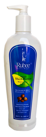 Load image into Gallery viewer, Rubee Natural Shea Butter Moisturizing Lotion
