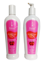 Load image into Gallery viewer, Rubee Natural Strawberries and Champagne Moisturizing Lotion
